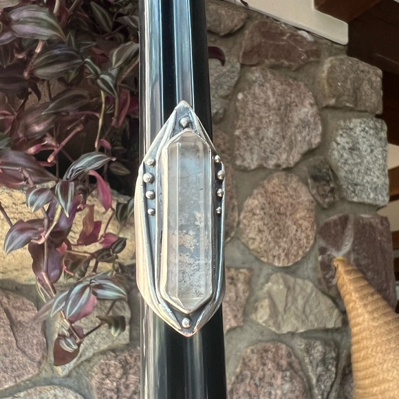 Acid Queen Lodolite Amplifier Ring, Size 7.25 - Picture 13 of 14